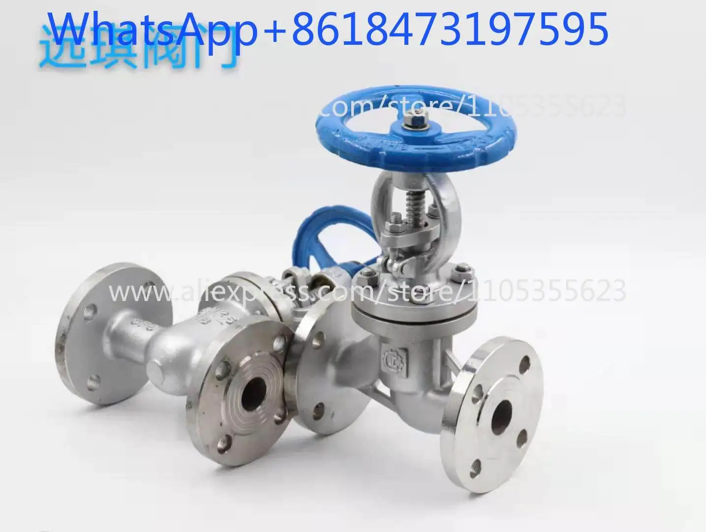 

304 stainless steel flange globe valve J41W-16P steam stainless steel globe valve, valve DN40 50 65