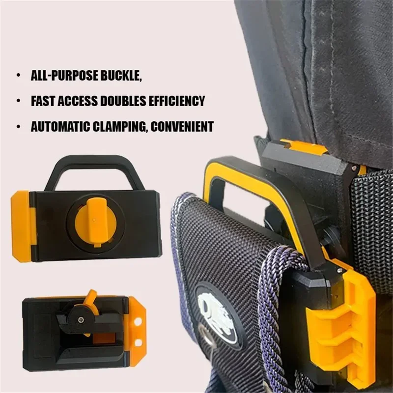 Tool Waist Bag Quick Hanger Accessories for Electrician Carpenter Tool Part,Modified Accessories Backpack Tools Organizer