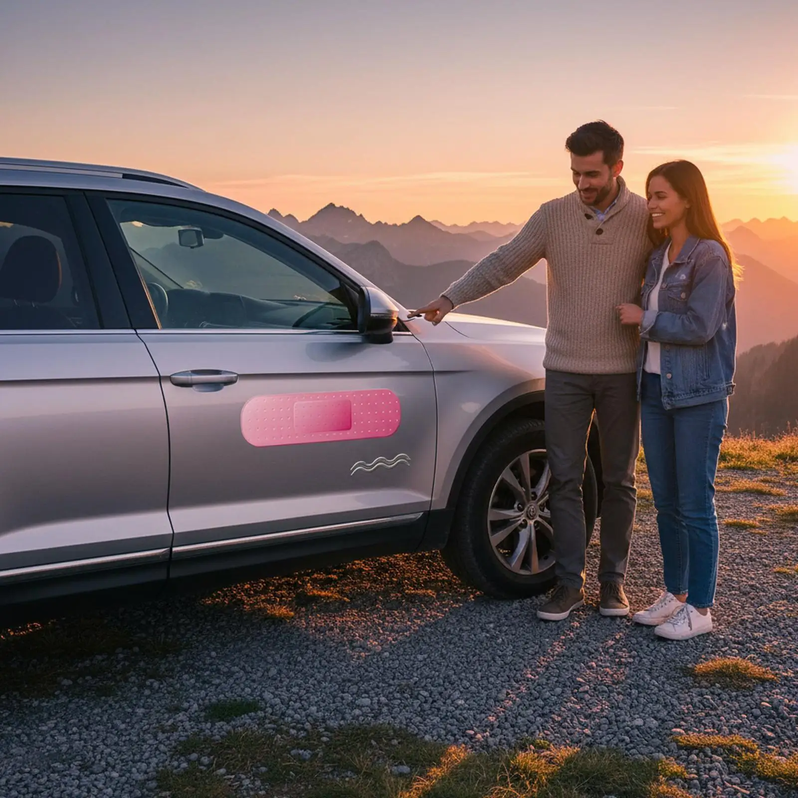 

Car Sticker Waterproof PETG Hood Decal Universal Scratch Cover Decorative Accessories for SUV Motorhome Van