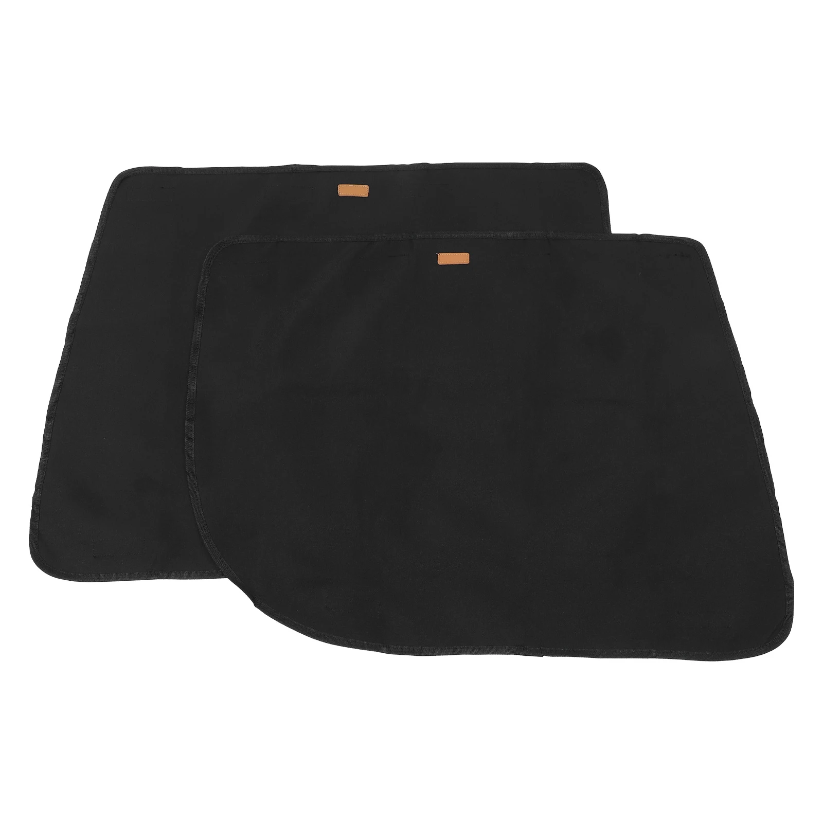 

2PCS Car Door Protector 600D Oxford Cloth Large Size Wear Resistant Scratch Proof Pet Cover Dog Rear Seat Protector for Vehicle