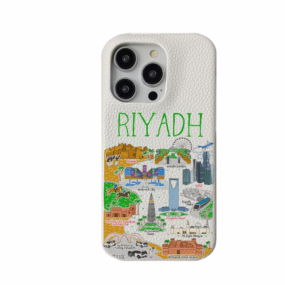 Personalisieren Sie die Anfangsbuchstaben-Hülle für das iPhone 16 13 12 11 14 15 17 Pro Max, individuelles Geschenk, weiche Leder-Luxus-Abdeckung für das iPhone 11