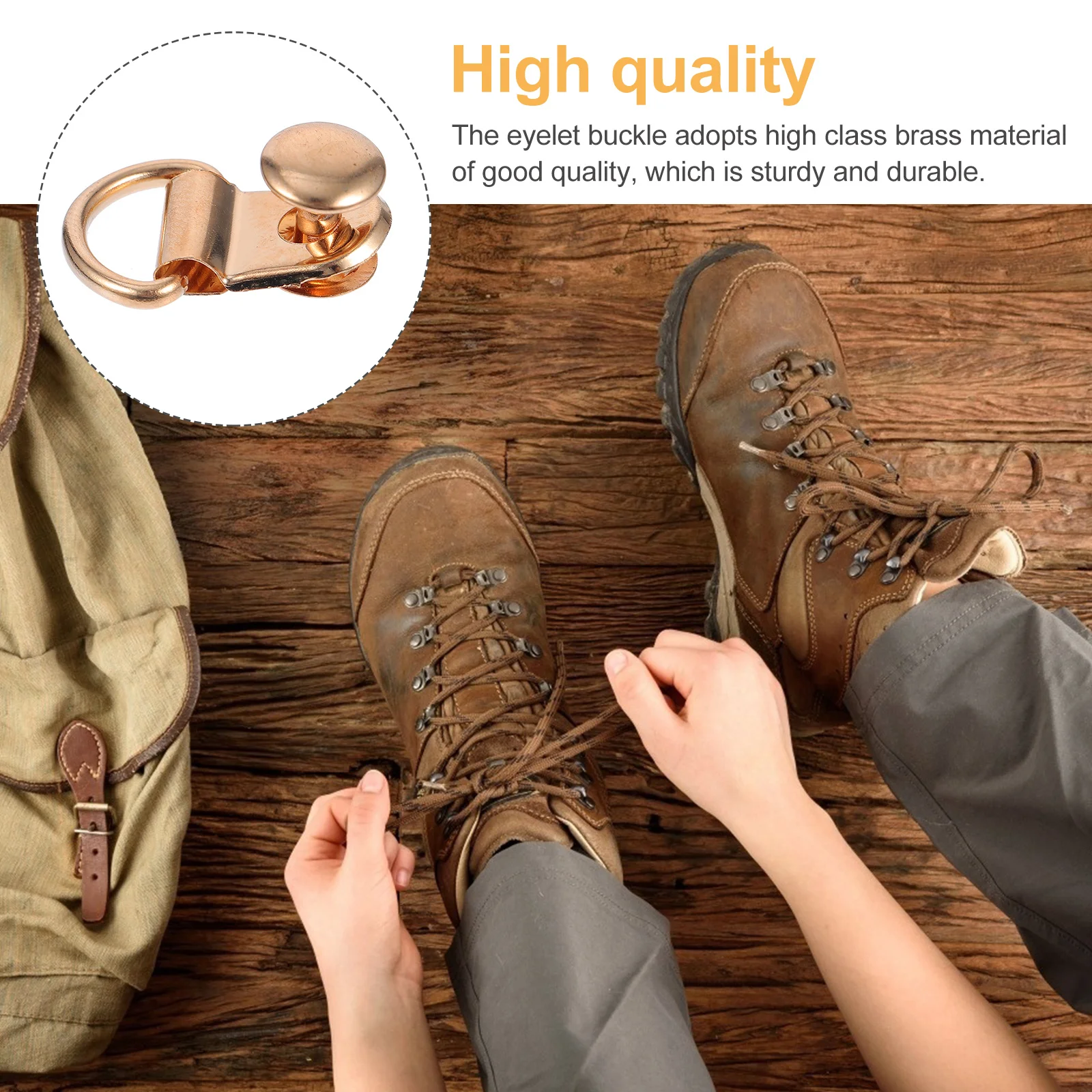 

30 set Steel Handbag Durable Stainless Steel Button Reusable Shoes Buckle Diy Detachable Button Tools Bag Accessory