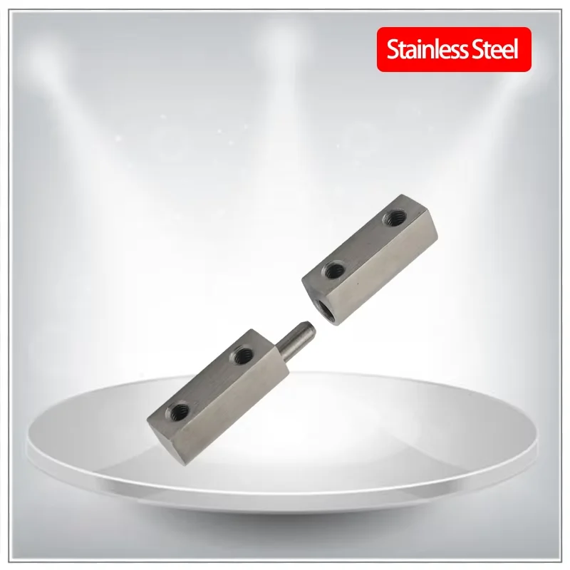 2pcs Stainless Steel Hinge Industrial Electrical Equipment Detachable Pluggable 180° High Low Step Rotating for Durability