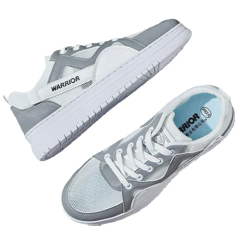 Pull-back Mesh Shoes For Men, Men's Sneakers, New Popular Spring-summer White Shoes, Versatile Sports And Casual Shoes For Men_vogvips.com