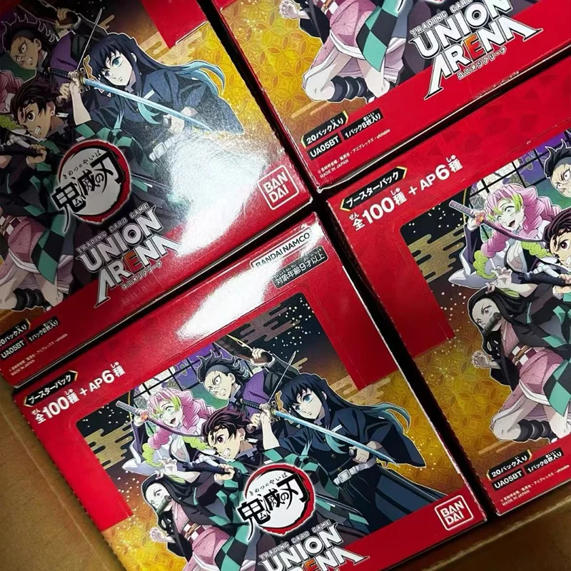 

Original Bandai Demon Slayer Card UNION ARENA UA05BT Japanese Version Genuine Box Anime Collection Cards Children Birthday Gifts