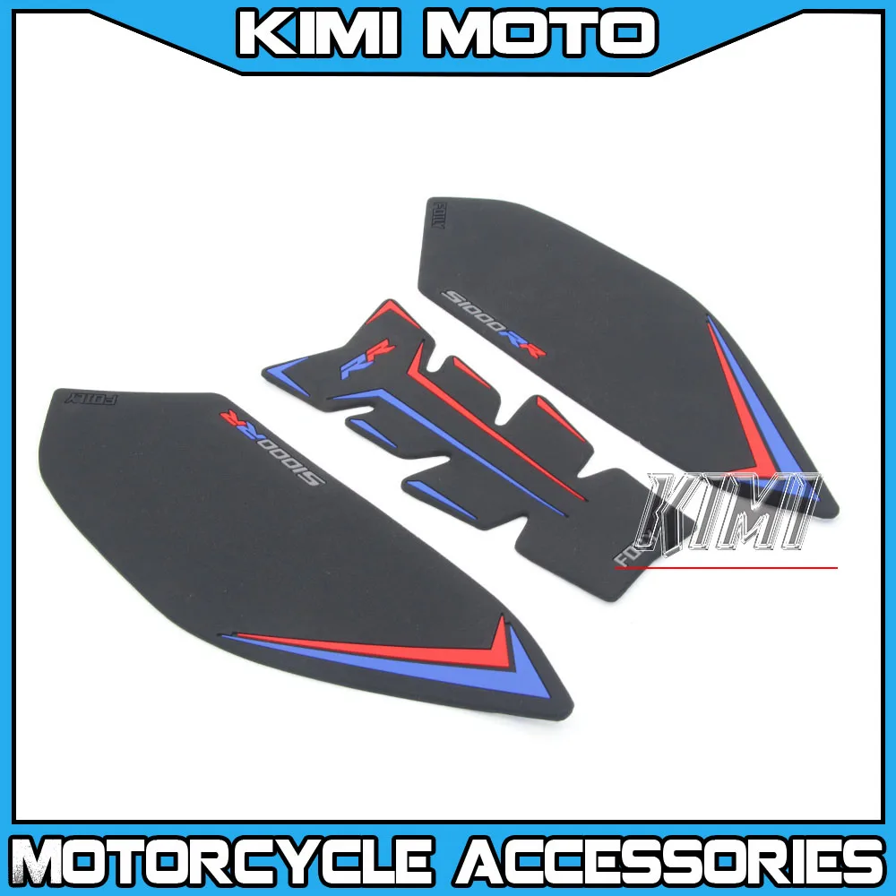 For BMW S1000RR 2019-2024 Motorcycle Fuel Tank Side Anti-slip Sticker Waterproof Mat Rubber Sticker