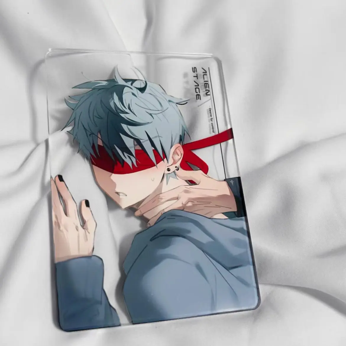 Anime Alien Stage Till Ivan Cosplay Acrylic Transparent Card Cartoon Diaphanous Cards Take Picture Collection Send Friend Gift