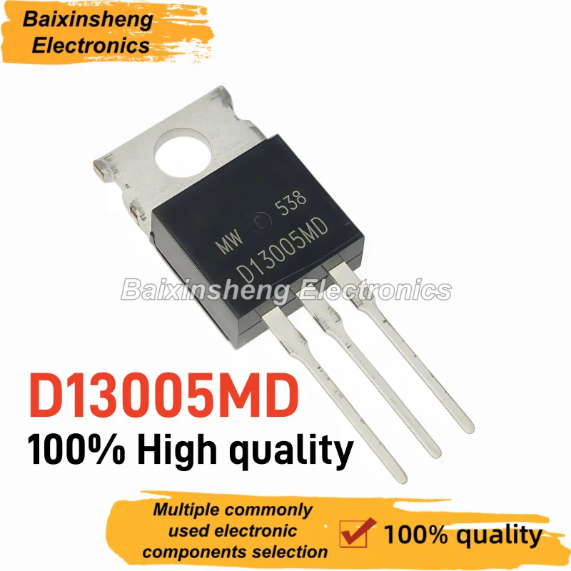10/30PCS 100% High quality D13005MD 3DD13005MD NPN Power Switching Transistor TO-220 400V 4A 75W