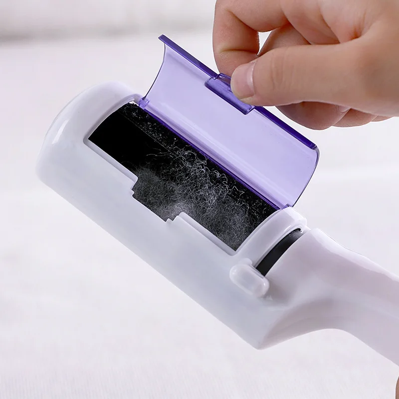 Electrostatic Static Clothing Dust Pets Hair Cleaner Remover Brush Suction Sweeper for Home Office Travel Cleaning Brushes view 6