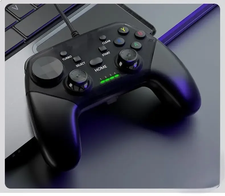 Wireless BT 2,4G Game Controller für Switch Pro PC Android IOS Tablet Smart TV Vibration Control Gamepad Joystick Carplay