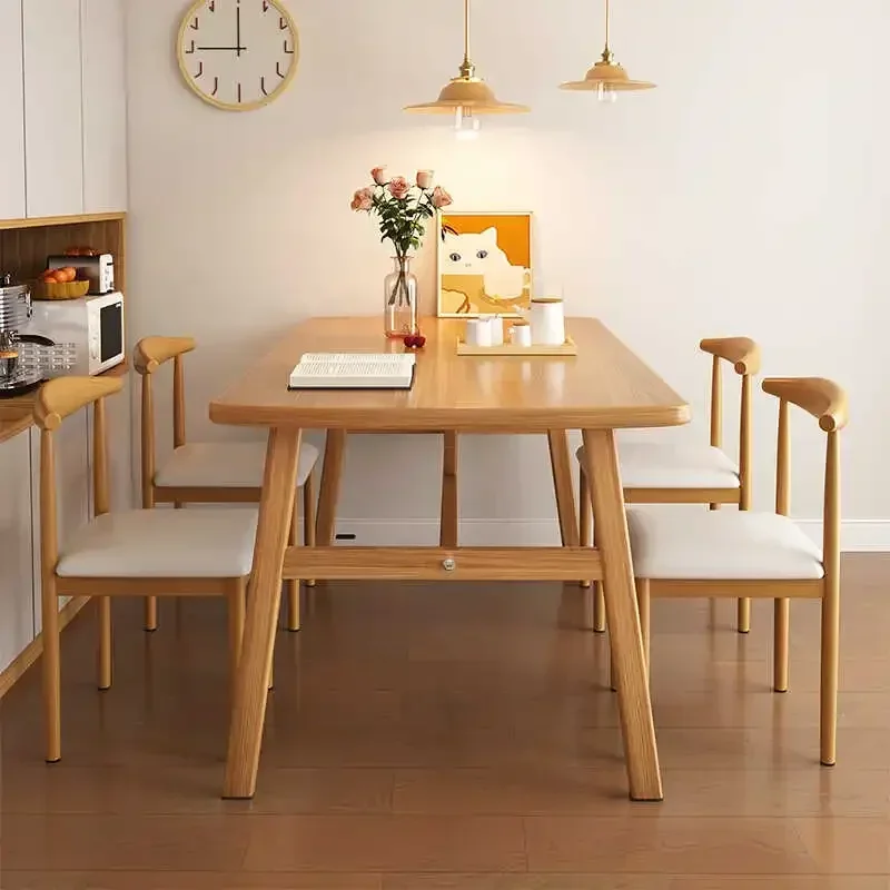 Cocktail Desk Side Dining Tables Wood Study Conference Coffee Table Kitchen Bedside Mesas De Comedor Balcony Furniture