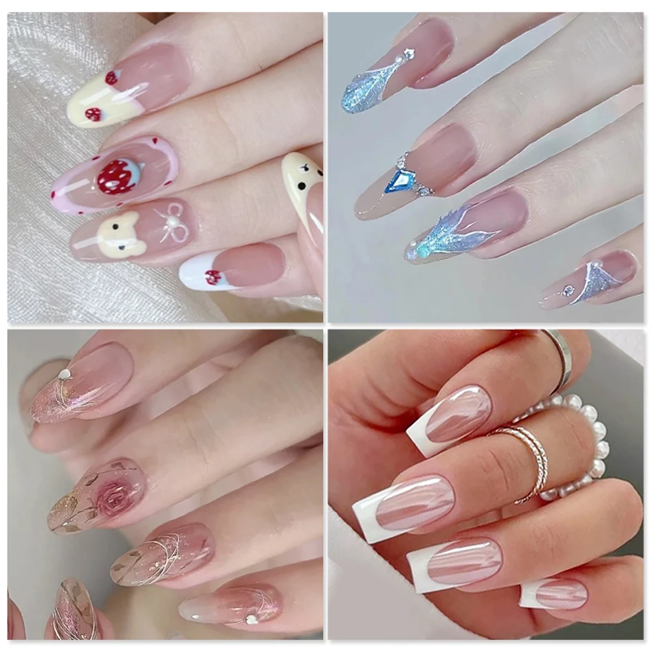 BORN PRETTY Klassische karierte französische Nagelstempelplatten, einfaches Design, Blumenblätter, Nageldruckschablone, Blumenlinien-Stempelschablone – Detail 6
