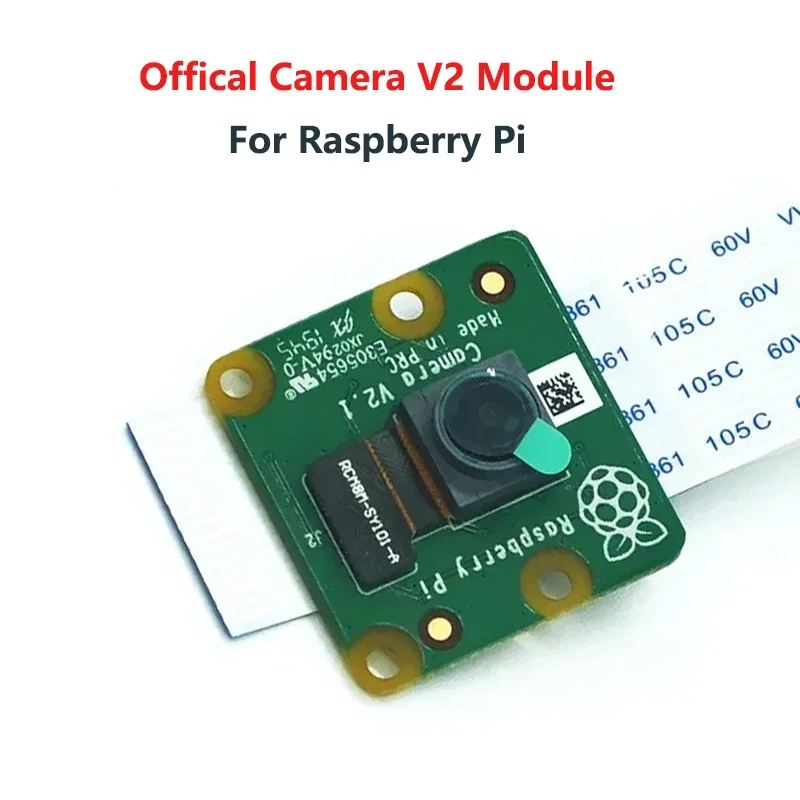 

Official Raspberry Pi Camera V2 Module With Sony IMX219 Light-Sensitive Chips 8MP Pixels 1080P Video Original RPI 3B/4B Camera