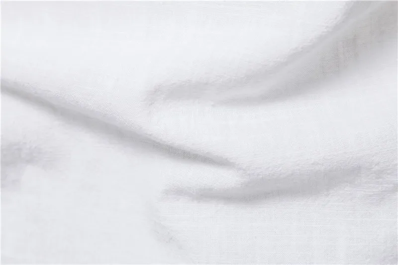Camisa Social de Algodón AIOPESON para Hombres con Manga Larga de Alta Calidad en Color Sólido Estilo Casual para Primavera/Verano - details 11