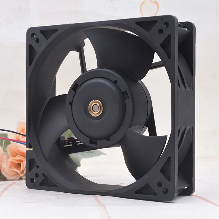 พัดลมระบายความร้อนตรวจจับความเร็วในการตรวจจับ12ซม. 48 V 0.54 A 12738 EFB1348VHE bfoo