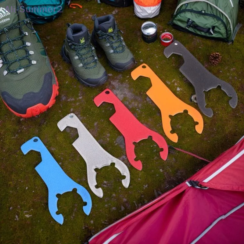 Klucz do butli gazowych z podwójną głowicą Summer2{MOA2} 2 w 1, narzędzia do kluczy gazowych do przyczep kempingowych, kamperów, akcesoria kempingowe