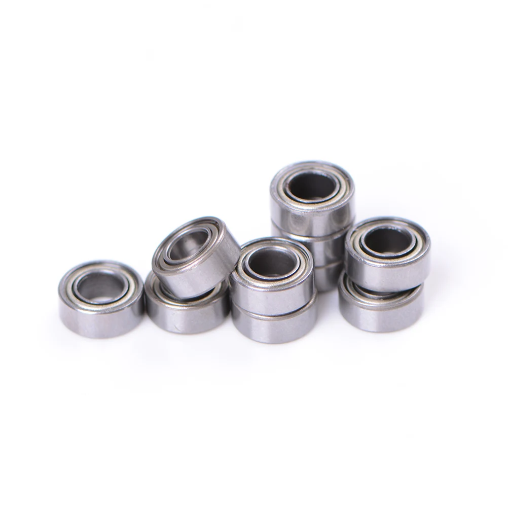 

10Pcs MR105ZZ L-1050 MR105 Deep Groove Miniature Ball Bearings Rubber Sealed Ball Bearing 5x10x4mm