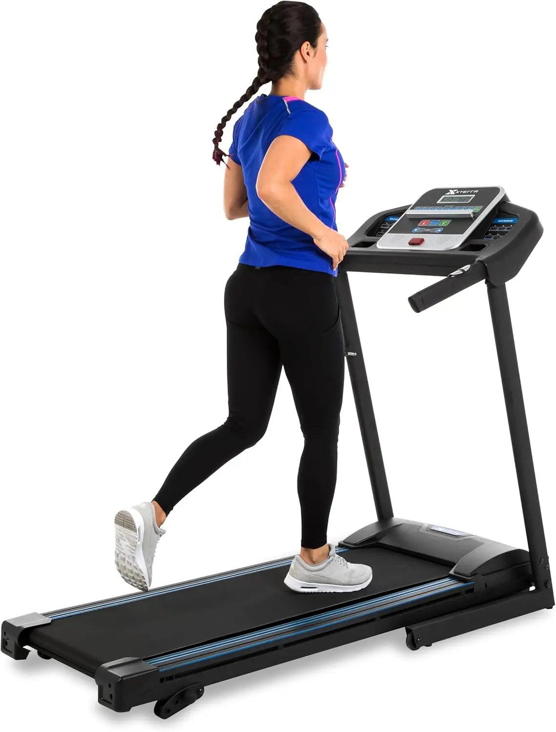 Folding Smart Treadmill, Compact Design, 250+ LB Weight Capacity, Powerful Motor, XTERRA+ Fitness App Included with Purchase