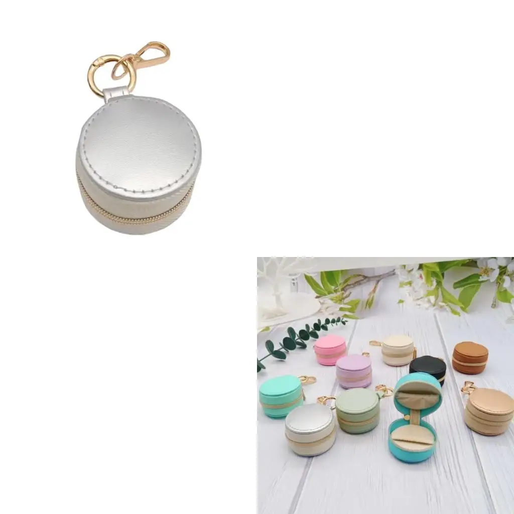 

Универсальный мини-футляр для ювелирных изделий, брелок для путешественников с аккуратными отделениями и портативными для