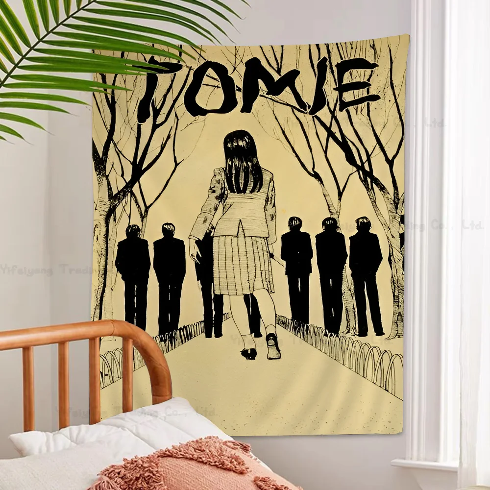 Tomie Junji Ito Chart Tapestry For Living Room Home Dorm Decor Art Home Decor