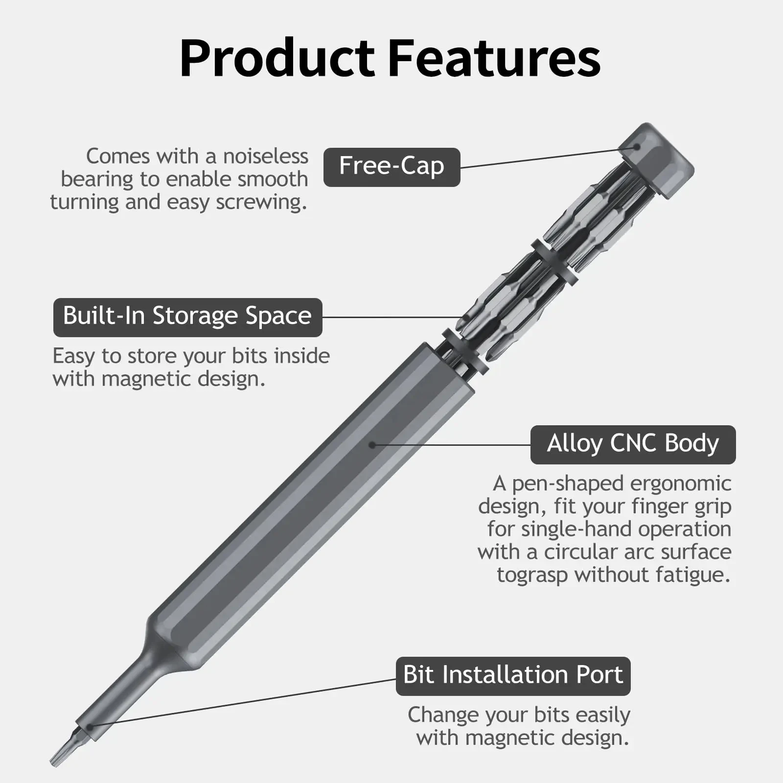 Imagem -03 - Chave de Fenda de Precisão para Iphone 38 s2 Alloy Steel Torx Magnético Brocas Phillips Mini Kit de Ferramentas de Reparo Manual 27 em 39 em 1