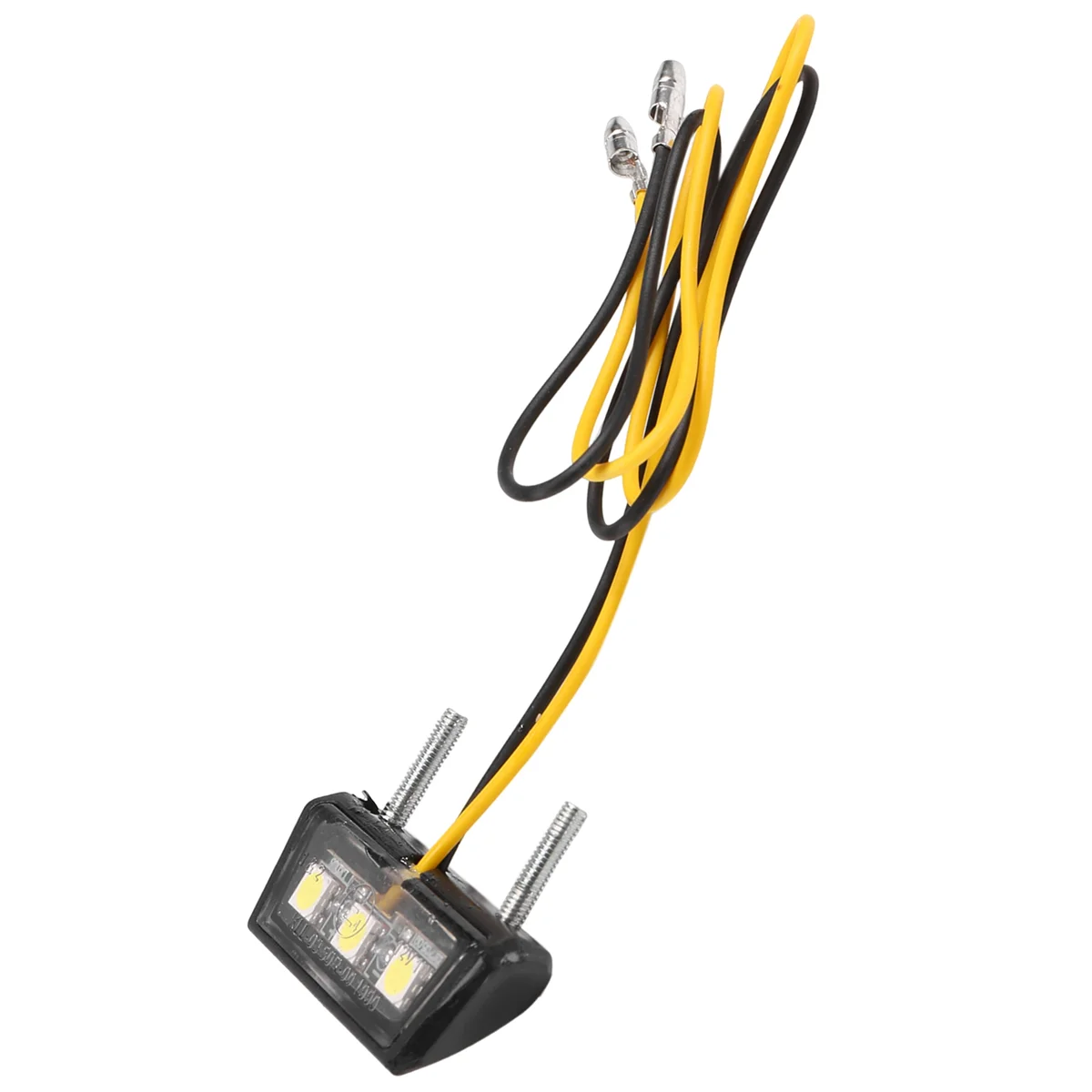 오토바이 미등 오토바이 장식 Led 미등 번호판 빛 흰색