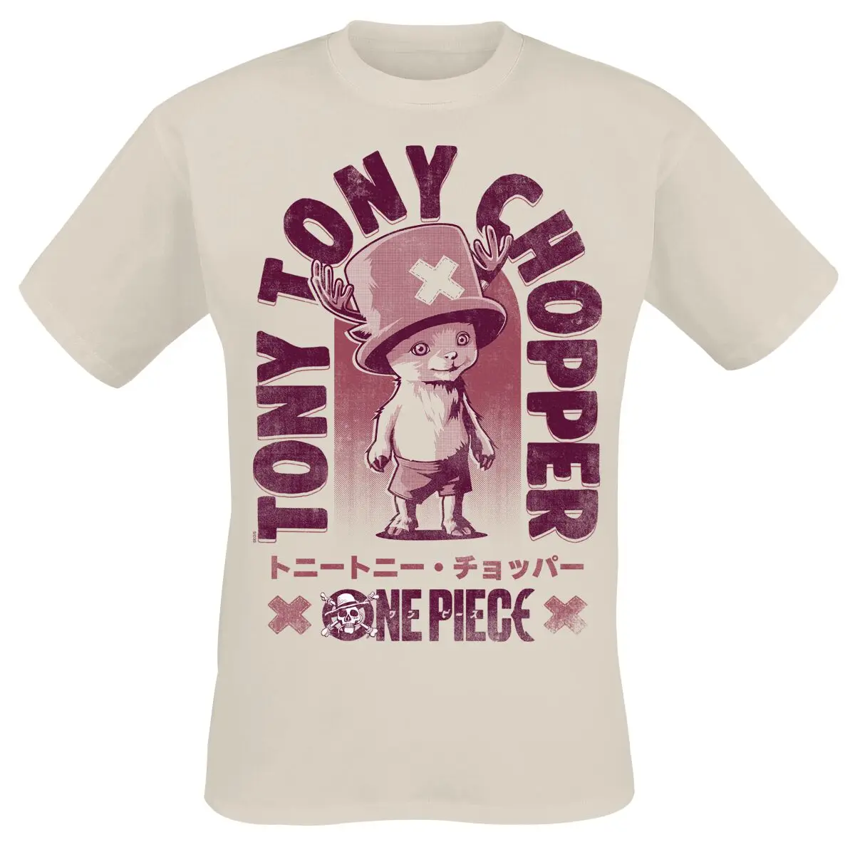 Tony Tony Chopper Anime One Piece Printed T-shirt Men's and Women's T-shirt Men's Top Sports T-shirt 2026 Summer New Tee