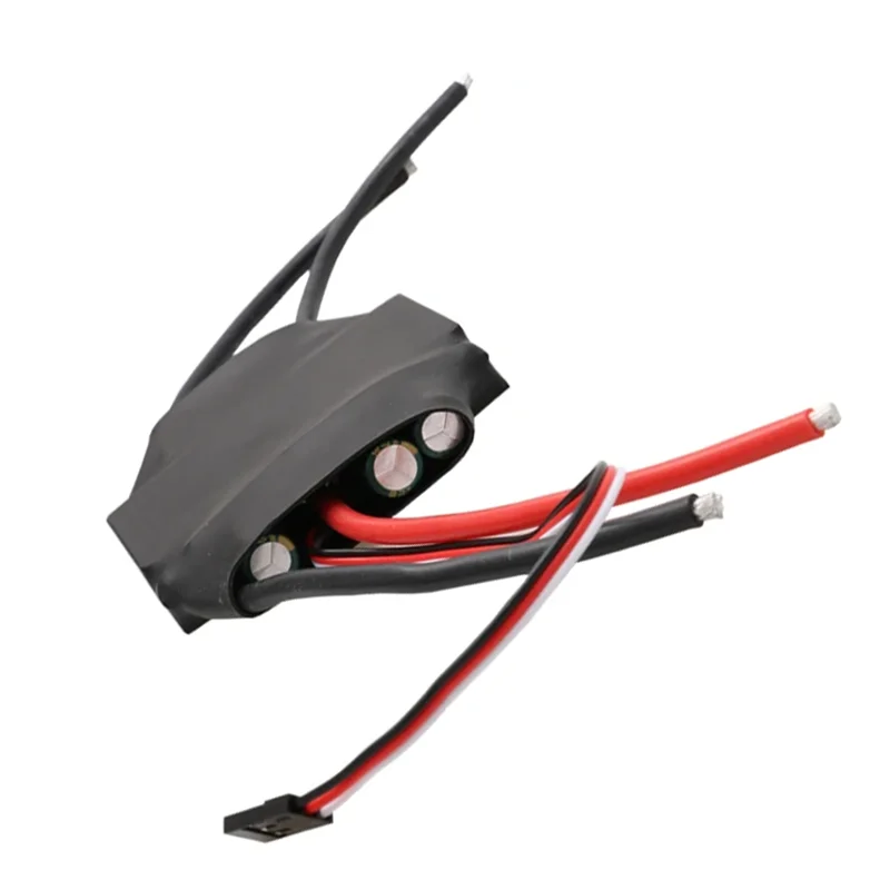 FFYY-12V-26V 3S-6S 200A 2000W High-Power 2-Way Brushed ตัวควบคุมความเร็ว ESC พร้อมไฟ LED สําหรับ RC Trawler 997 มอเตอร์