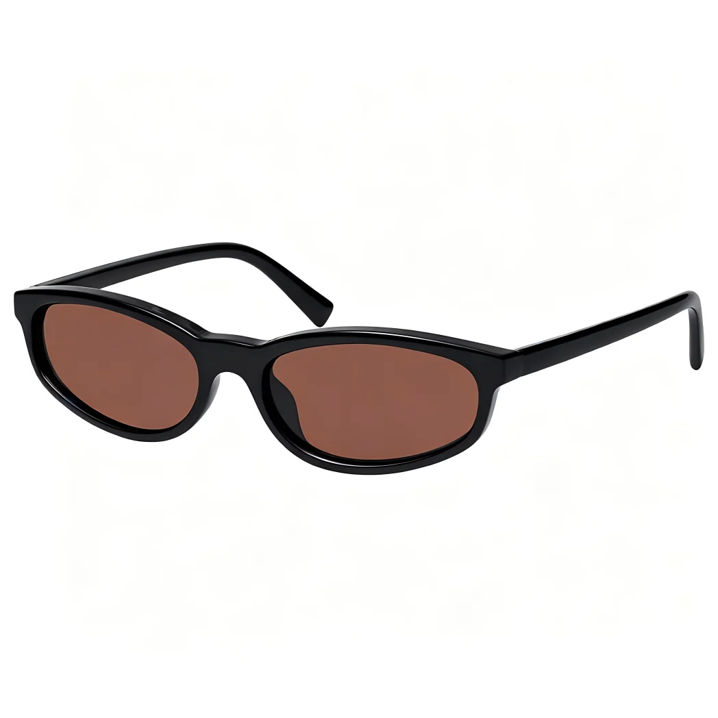 VOPHA Narrow Frame Cat Eye Sunglasses for Women Small Face Retro Vintage Sunnies UV400 Glare Reduction Driving Shades