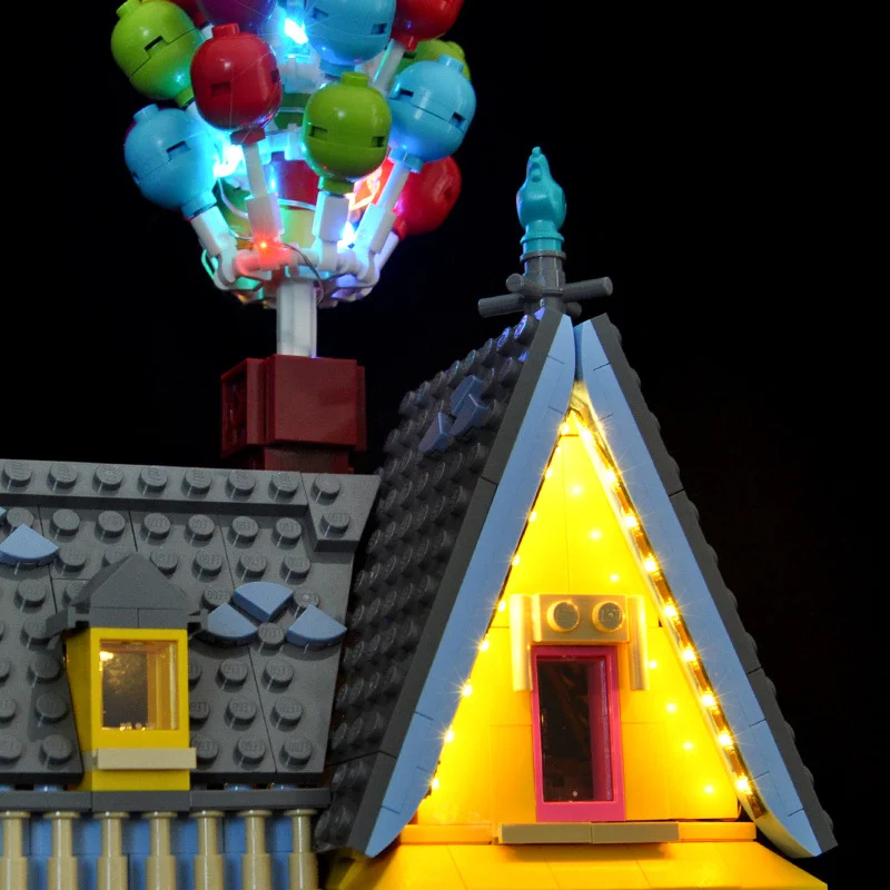 LYBMTWF Kit di illuminazione a LED compatibile con il modello Lego 43217 Disney e Pixar 'Up' House (NON includere i mattoni del modello)