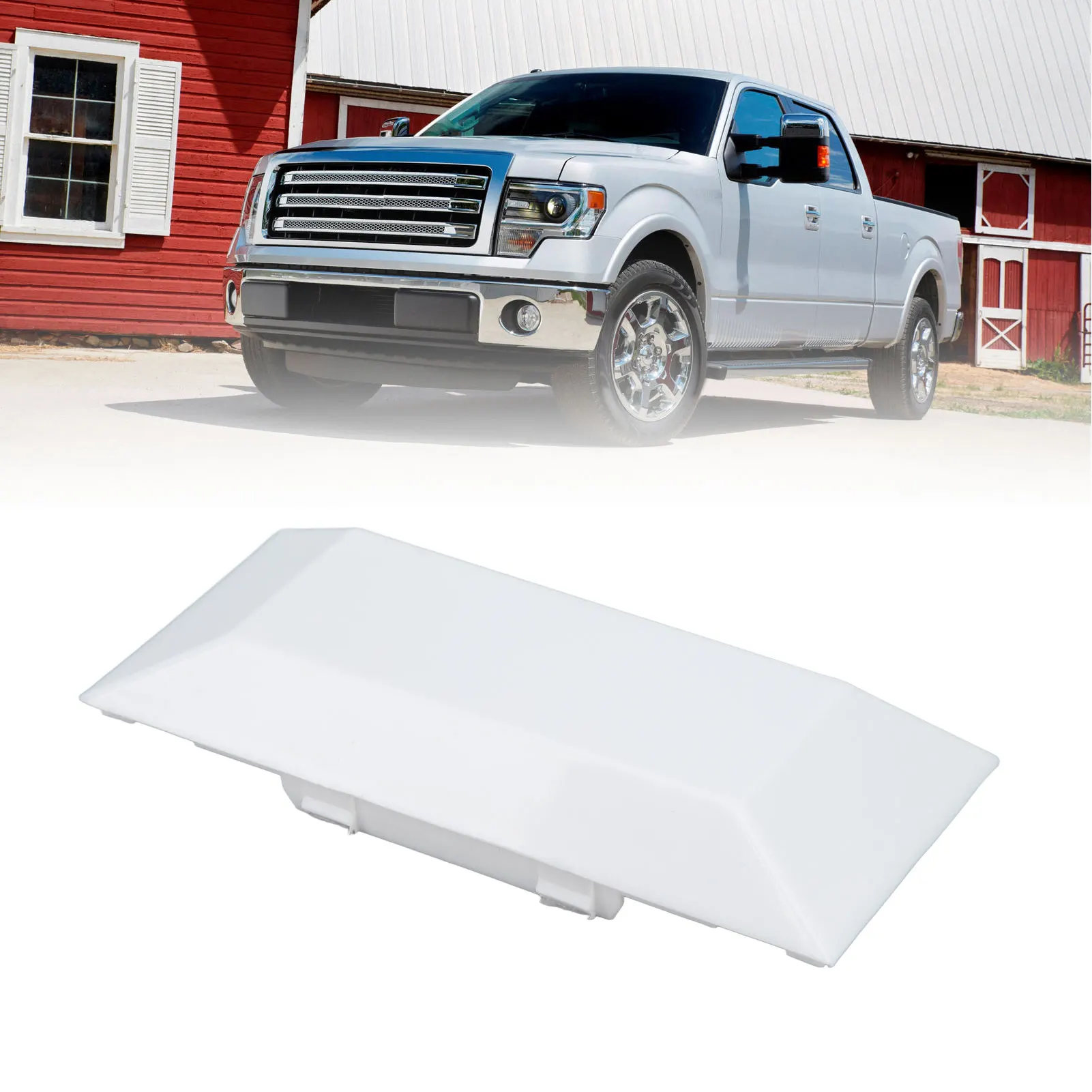 Car Dome Light Lens Sqaure Interior Overhead Dome Lamp Lens Cover Replacement For Ford F‑100 Truck 1973 To 1979