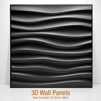 30x30cm בית קיר חידוש גיאומטרי 3D קיר פנל שאינו דביק 3D קיר מדבקת אמנות אריח טפט חדר אמבטיה תקרה