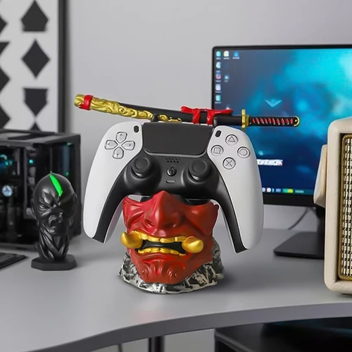 Imagen 2 del producto Nuevo juego God Of War para controlador PS5, soporte creativo, soporte único para mando, decoración de escritorio, accesorio de juego