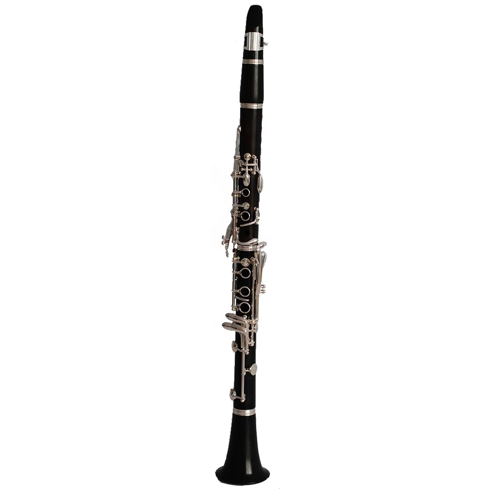 Professional ebony silver plated Bb Clarinet