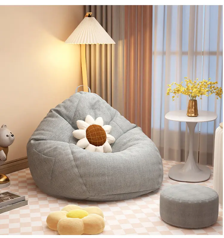 Lounge Recliner Bean Bag Sofas Living Room Sleeping Relaxing  Bean Bag Sofas Modern Individual Pouf Poltrona Patio Furniture