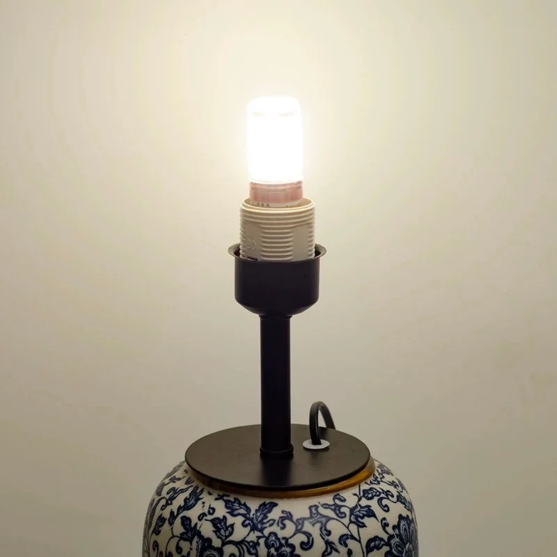 

Handmade DIY Lampshade for Table Lamp Ceramic Lamp Glass Lamp Vase Lamp Spring Secures Bottle Mouth E27 Lamp Holder Lamp Base