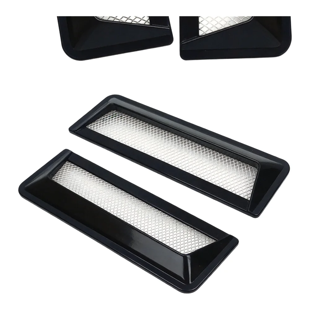 2PCS Air Flow Intake Cover Vent Bonnet Vent Hood for Car Front Placement to Improve Engine Air Intake and Stability