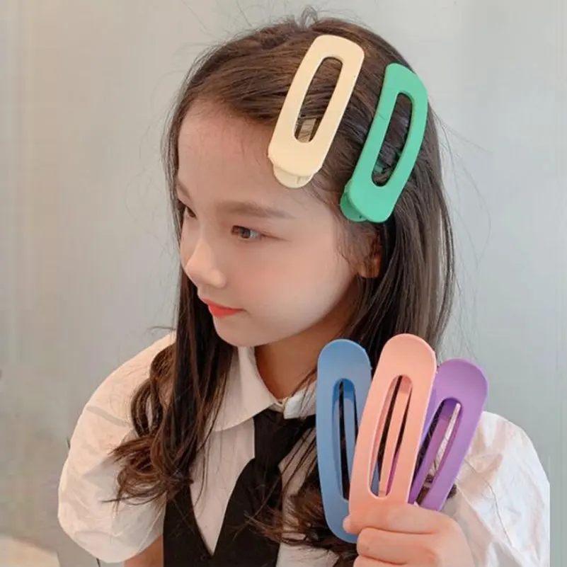 1pcs Korean Frosted Hair Clip for Women Large Matte Hairpins Hairgrips Hair Big Clip Bangs Barrettes Girls Hair Accessories