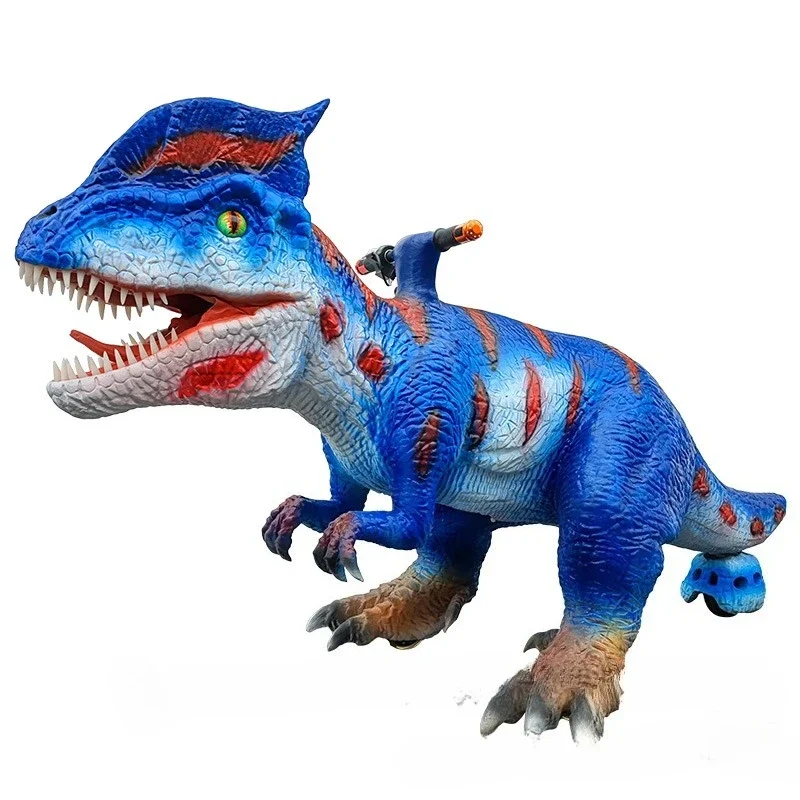 Twist Dragon parent-child double dinosaur car, children's outdoor toy car