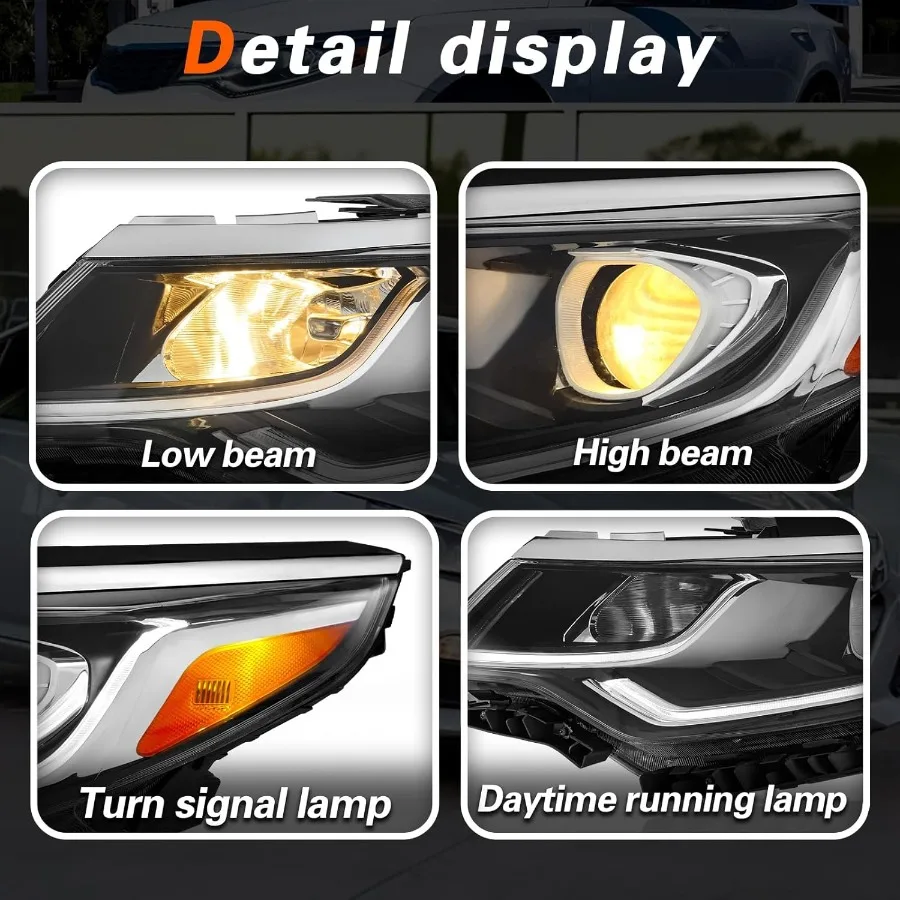 Optima Headlight Assembly Pair 3
