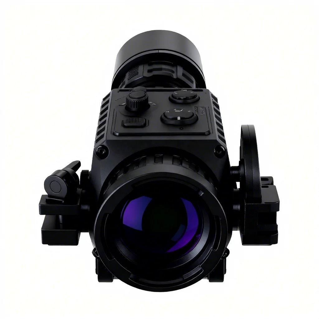 High Quality HD Thermal Mirror Rotary Switch Night Vision Monocular for Hunting Infrared Night Vision 8 Color Palettes Thermal