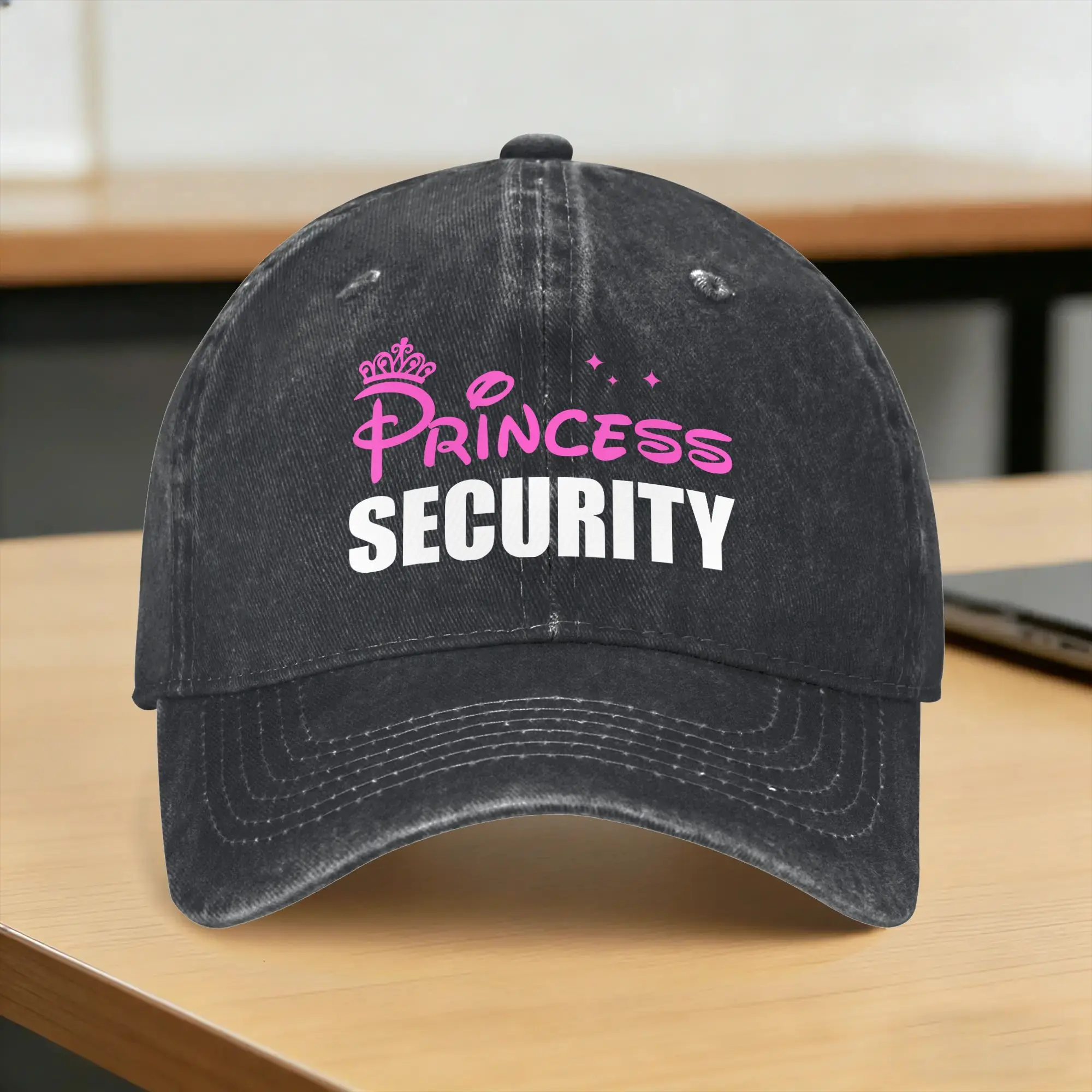 Princess Security Halloween Costume  Casual Baseball Cap For Unisex-Teens Summer Outdoor Sports Trucker Hat Trendy Snapback Cap
