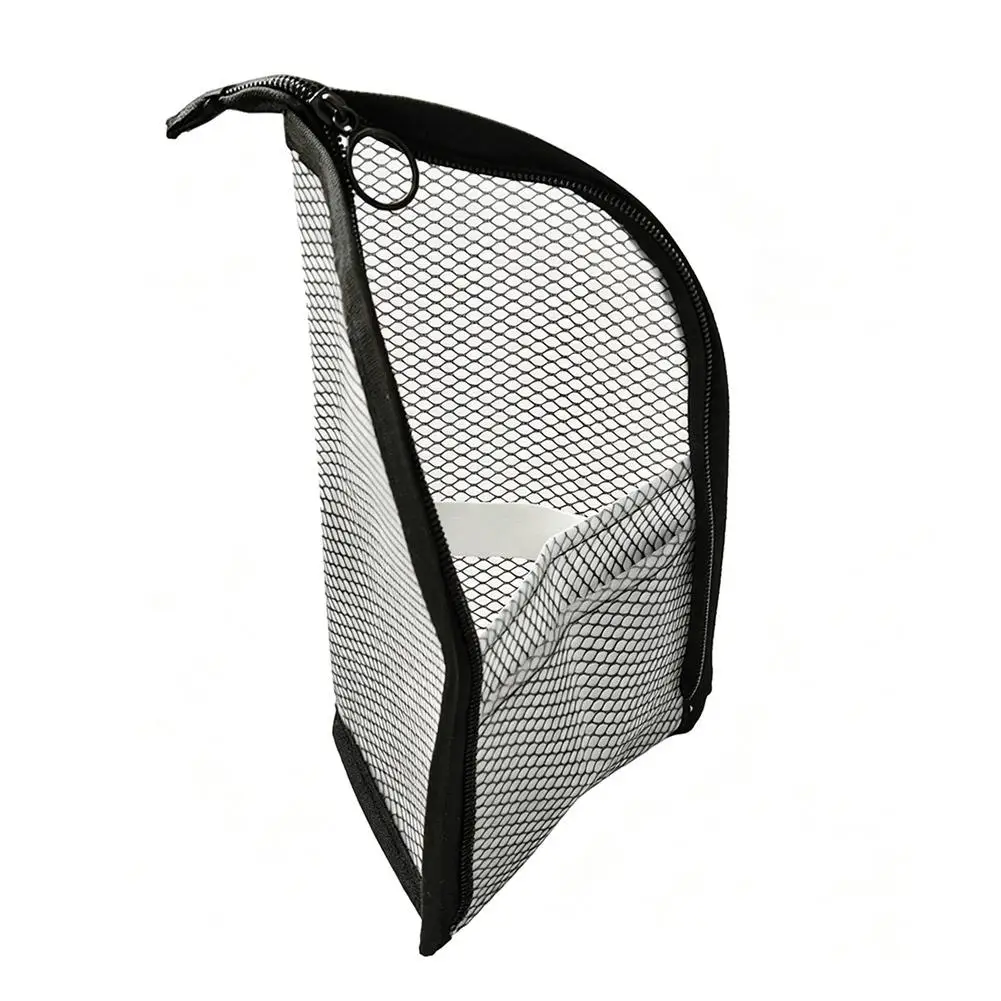 EVA-Mesh-Reise-Kosmetiktasche, aufstellbare Kosmetiktasche, tragbare, transparente Mesh-Make-up-Tasche mit Reißverschluss für den täglichen Gebrauch von Frauen – Detail 3