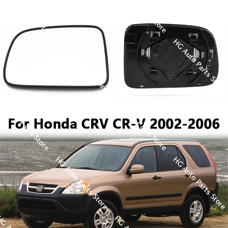 76253-SPA-H01 76203-SPA-H01 For Honda CRV CR-V RD1 RD5 RD6 RD7 2002-2006 With Heated Lens Exterior Rearview Mirror Glass