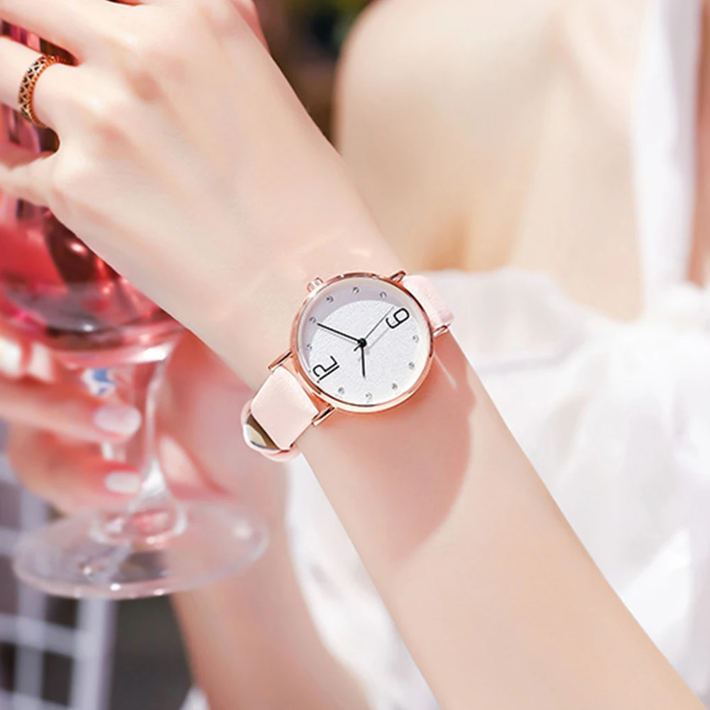 

Diamond-Studded Ladies Quartz Adjustable Strap Female Wristwatch For Daily Casual Party School Wear Light Luxury Women