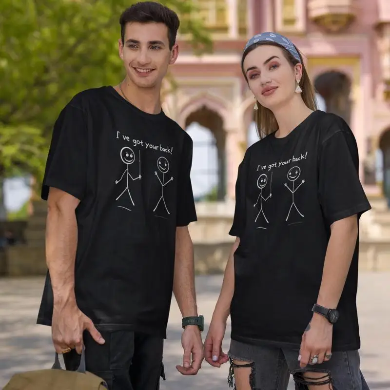 

Футболка для путешествий приключений «У меня есть твой спину» Обычная футболка FiT Outdoor Wanderlust Mountain Hiking