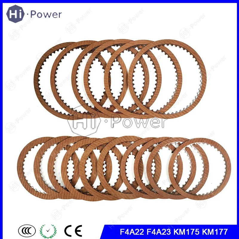 

F4A232 Automatic Transmission Clutch Friction Plates For MITSUBISHI KM175 KM177 KM179 Car Accessories Gearbox Disc Rebuild Kit