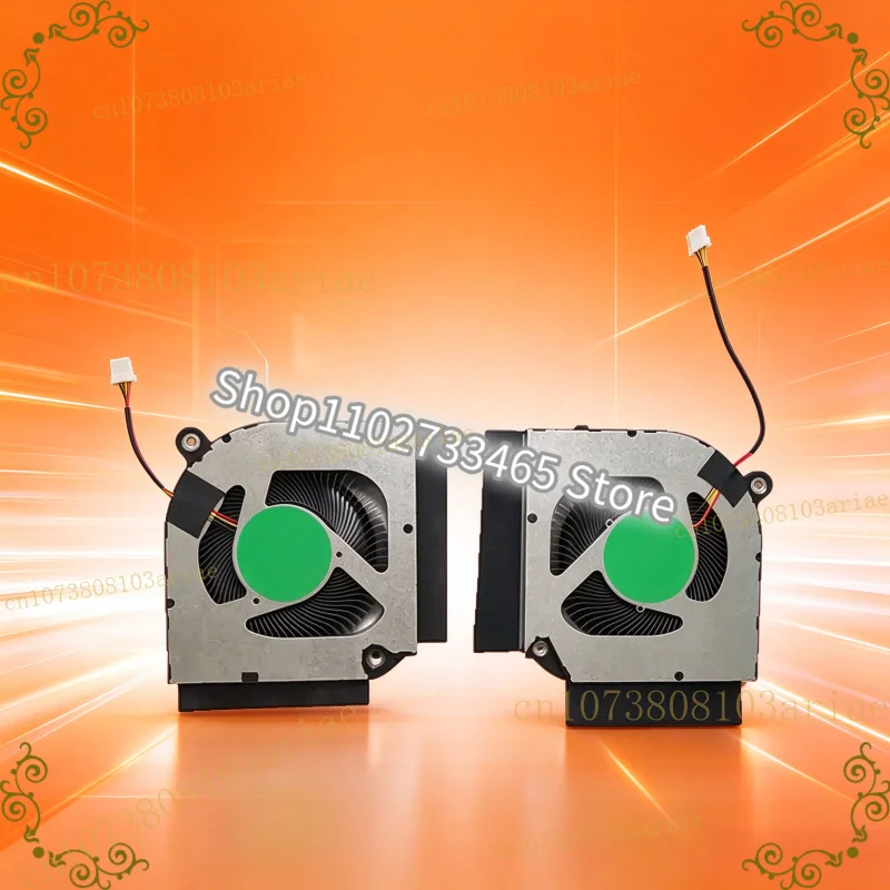 Sturdy CPU Radiator Fan For Acer nitro5 AN515‑58 AN515‑46 47 AN517‑55 N22C1