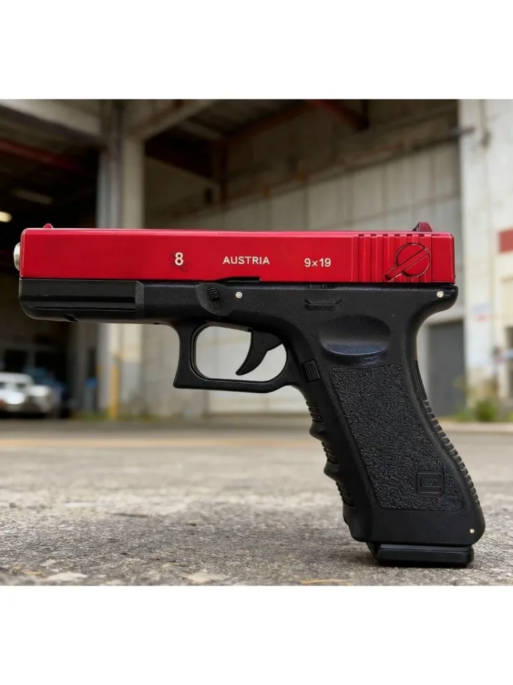 Pistolet zabawkowy 2025 Hand G18 Pusty Mechanizm Wyciągający Magazynek 3 Haków Maszynowy Pistolet Strzelający Zabawka Szybkozłączka Terra Do Chwytania Prezent Dla Chłopca — 2