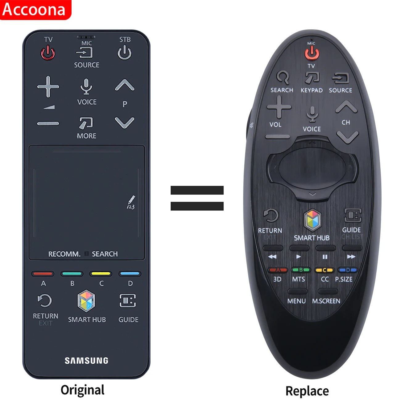 

ACCOONA New With Voice Mouse By Remote Control AA59-00772A AA59-00773A Fit FOR SAMSUNG Smart TV BN59-01181B BN59-01184A